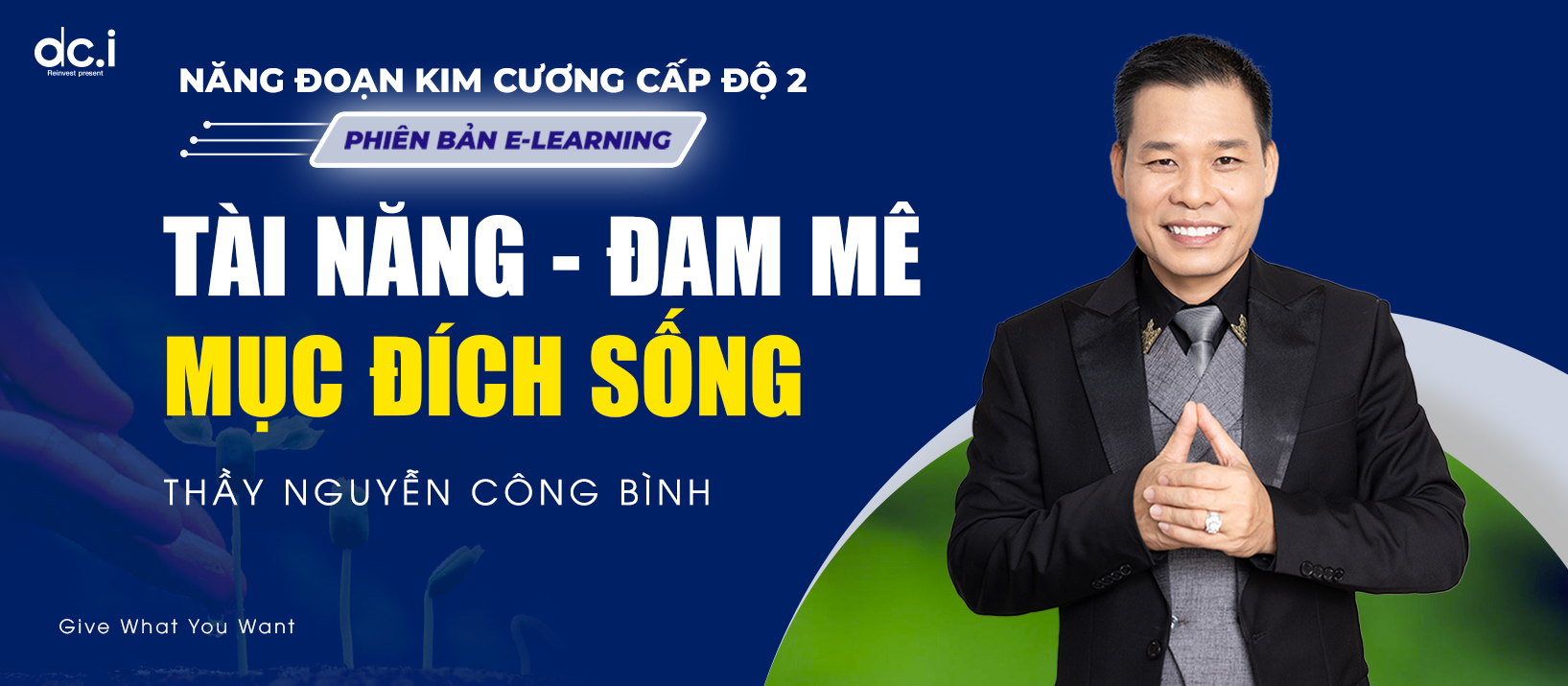 DCI CẤP ĐỘ 2 - TÀI NĂNG, ĐAM MÊ & MỤC ĐÍCH SỐNG