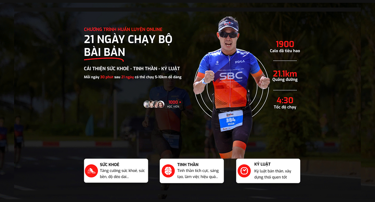 21 Ngày Chạy Bộ Bài Bản